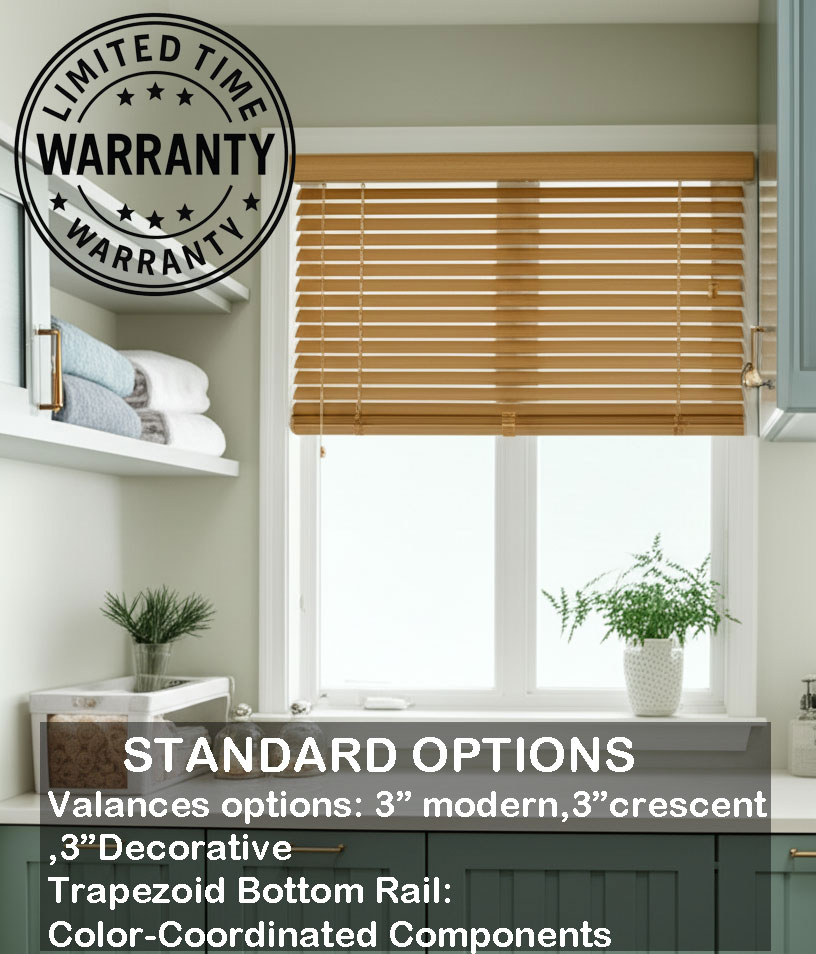 faux wood Standard Options